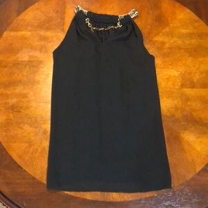 Lulu’s Sleeveless Halter Chain Blouse XS